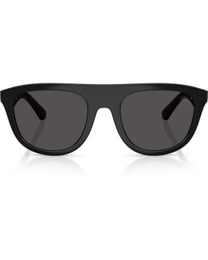 Burberry Acetate Square Sunglasses - Black