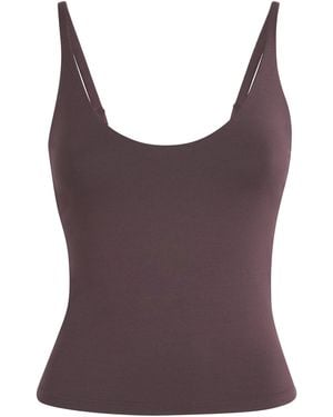 Skims Smooth Lounge Cami Top - Purple