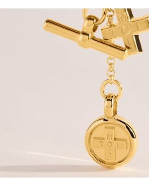 Tilly Sveaas Plated Moi + Toi Cluster Necklace - Metallic