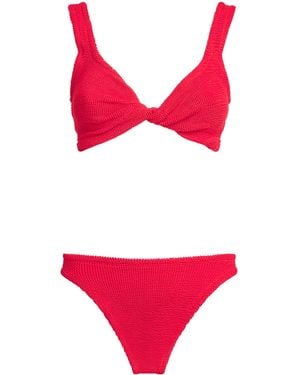 Hunza G Coverage Juno Bikini - Red