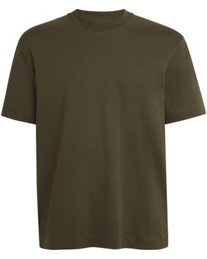 Sunspel Supima Cotton Heavyweight T-Shirt - Green