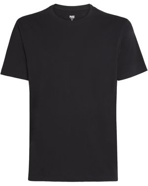 PAIGE Pima Cotton Sorden T-Shirt - Black
