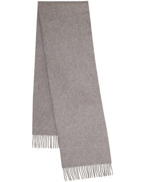 Mulberry Small Merino Wool Scarf - Grey