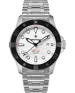 Bremont Stainless Steel 500M Supermarine Watch - Metallic