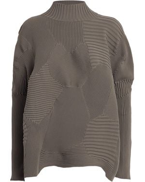 Issey Miyake Kone Kone Jumper - Grey