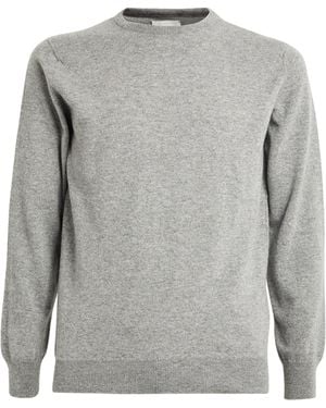 Harrods Cashmere Crew-Neck Jumper - Grey