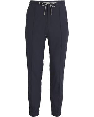 Corneliani Slim Drawstring Trousers - Blue