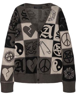 AllSaints Organic Cotton Barker Cardigan - Black
