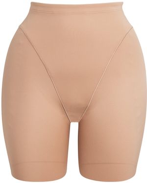 Skims Butt And Hip Enhancing Padded Shorts - Natural