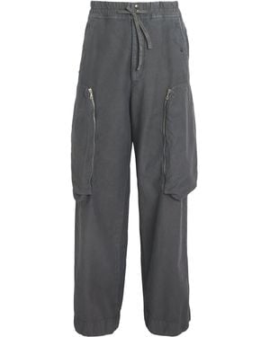 Dries Van Noten Prima Bis Cargo Trousers - Grey