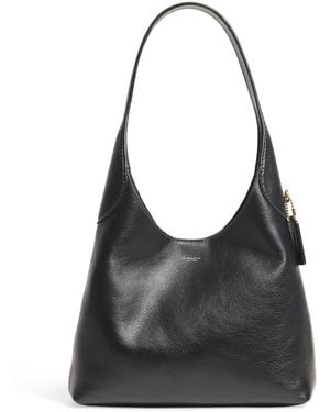 COACH Leather Brooklyn 28 Shoulder Bag - Black