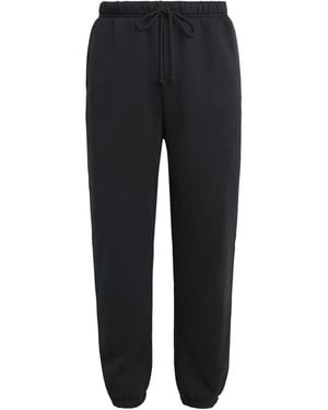 Skims Fleece Lounge Relaxed Sweatpants - Black
