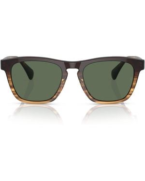 Oliver Peoples Acetate R-3 Sunglasses - Green