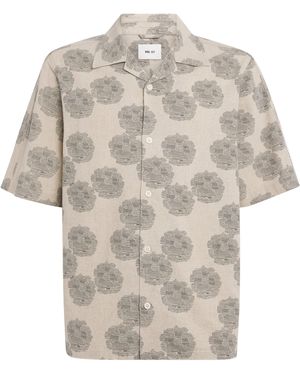 NN07 Linen-Organic Cotton Ole Shirt - White