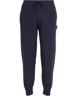 Sandro Patch-Detail Sweatpants - Blue