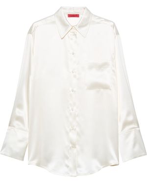 MAX&Co. Silk Shirt - White