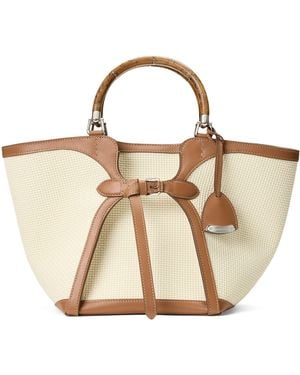Ralph Lauren The Ralph Woven Tote Bag - Natural