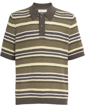 Samsøe & Samsøe Organic Cotton-Blend Polo Shirt - Multicolour