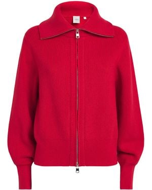 Varley Zip-Up Enrico Jumper - Red
