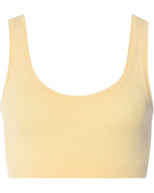 Hanro Touch Feeling Crop Top - Natural