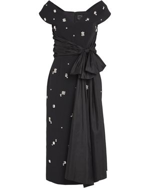 Huishan Zhang Kinsley Midi Dress - Black