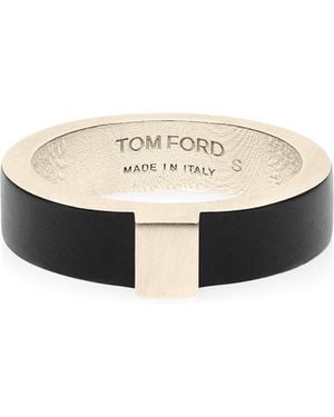 Tom Ford Thin Fera Ring - Black