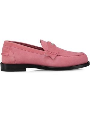 Christian Louboutin The Plato Suede Loafer - Pink