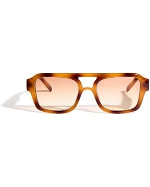 Le Specs Subzero Aviator Sunglasses - Pink