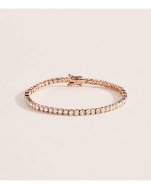 Harrods And Diamond Tennis Bracelet - Natural
