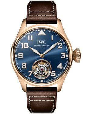 IWC Schaffhausen Big Pilot's Tourbillon Le Petit Prince Watch - Blue