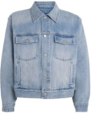 WOOYOUNGMI Denim Trucker Jacket - Blue