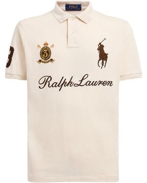 Polo Ralph Lauren Cotton Big Polo Pony Polo Shirt - Natural