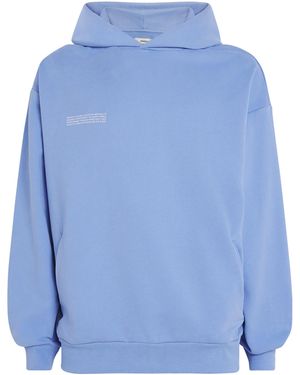 PANGAIA Organic Cotton Midweight Hoodie - Blue