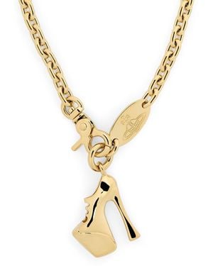 Vivienne Westwood Alienor Pendant Necklace - Metallic