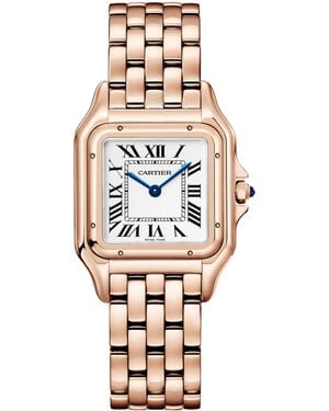 Cartier Medium Rose Panthère De Watch - Metallic