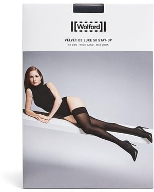 Wolford Velvet De Luxe 50 Tights - White