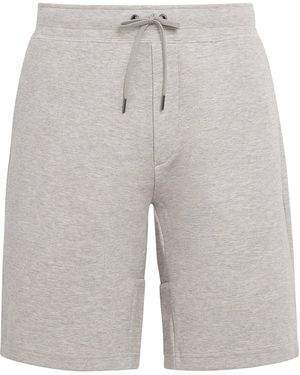 Polo Ralph Lauren Double-Knit Polo Pony Shorts - Grey