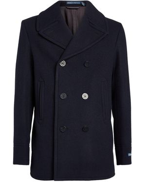 Polo Ralph Lauren Wool-blend Pea Coat - Blue