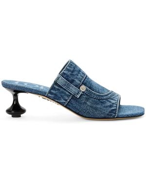 Loewe Denim Toy Panta Mules 45 - Blue