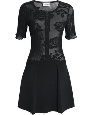 Claudie Pierlot Knitted Mini Dress - Black