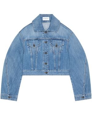 Givenchy Cocoon Denim Jacket - Blue