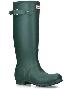 HUNTER Original Tall Welly Boots - Green