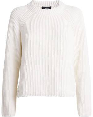 ME+EM Cotton Weekend Jumper - White