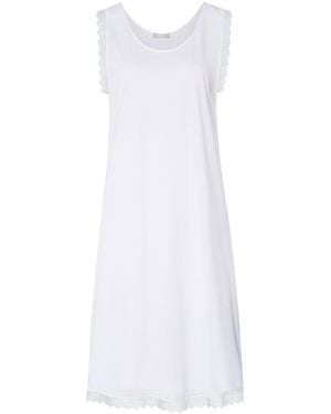 Hanro Pima Cotton Inaya Nightdress - White
