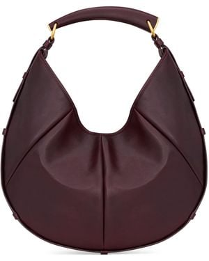 Saint Laurent Medium Mombasa Shoulder Bag - Purple