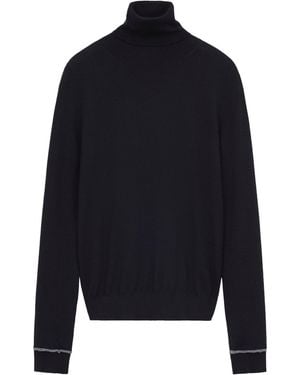 Loewe Wool Turtleneck Sweater - Blue