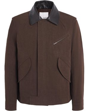 SAGE NATION Canvas Painter Jacket - Brown