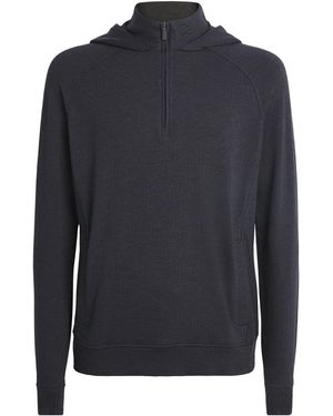 Kjus Inverness Quarter-Zip Hoodie - Blue