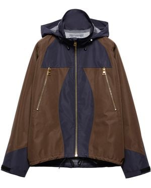 Prada Technical Fabric Blouson Jacket - Blue