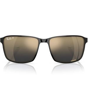 Ray-Ban Metal Rb3721Ch Chromance Sunglasses - Gray